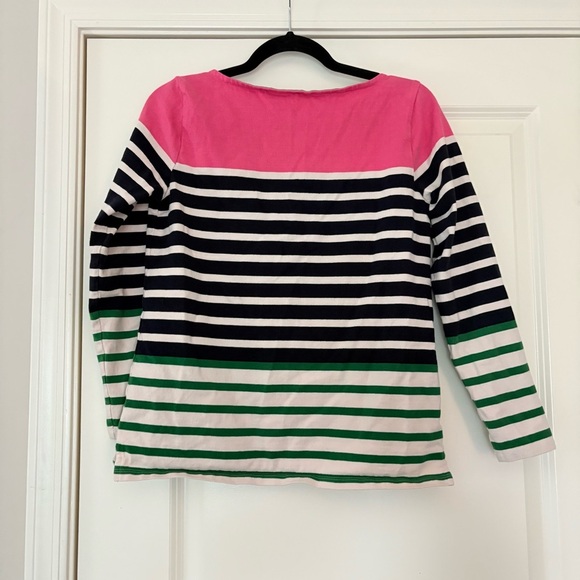 Talbots Women’s Multicolor Striped Cotton Shirt - Picture 7 of 9